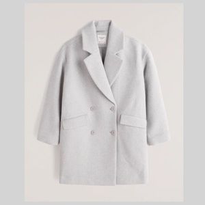 Abercrombie & Fitch - Short Wool Blend Blazer